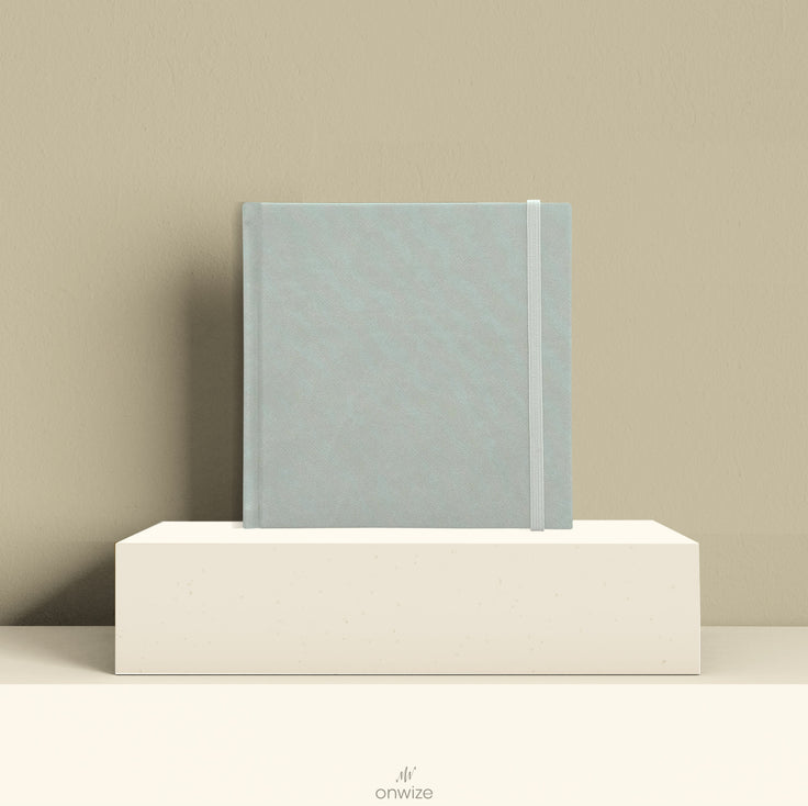 ONWIZE Watercolor Art Journal – 148x148 mm Mind | 300gsm Cold Pressed Square Sketchbook