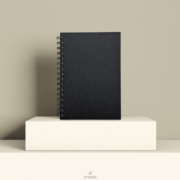 ONWIZE Watercolor Art Journal – A5 (Black)