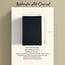 ONWIZE Watercolor Art Journal – 148x90 mm Black | Slim Pocket Sketchbook 300gsm Cold Press