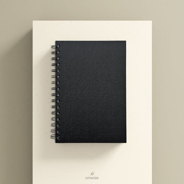 ONWIZE Watercolor Art Journal – A5 (Black)