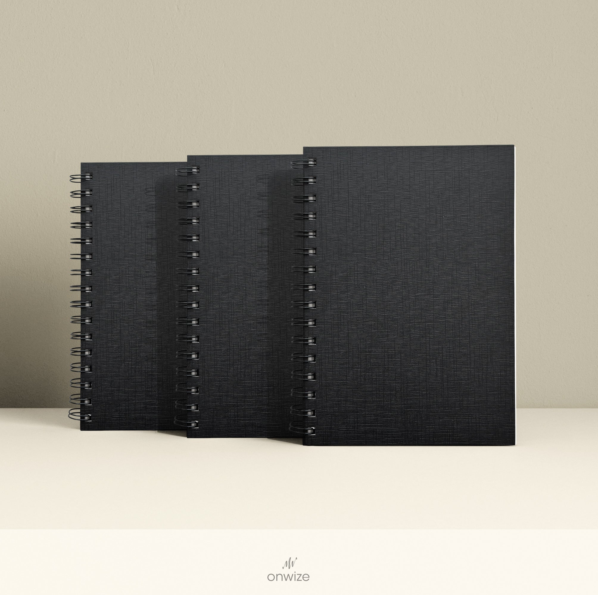 ONWIZE Watercolor Art Journal – A5 (Black)