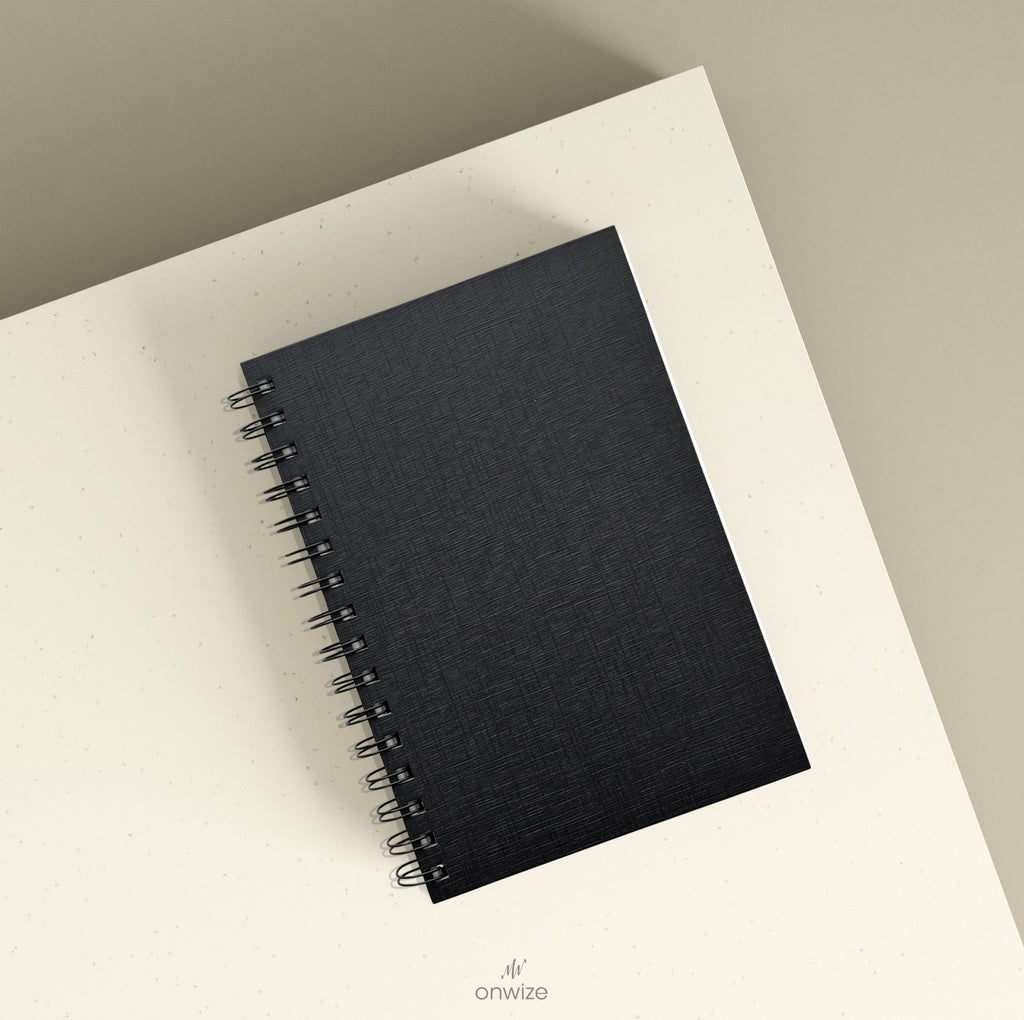 ONWIZE Watercolor Art Journal – A5 (Black)