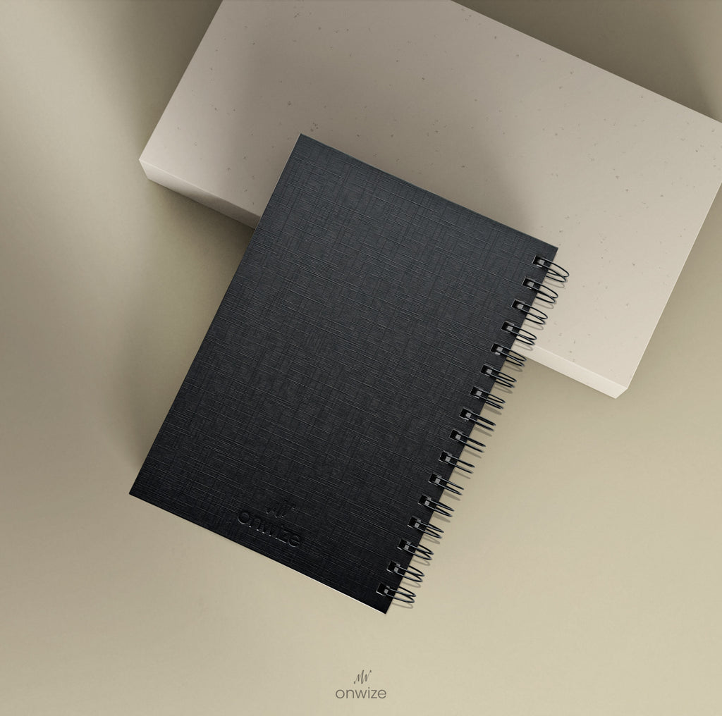ONWIZE Watercolor Art Journal – A5 (Black)