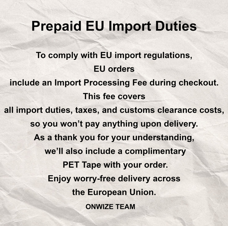 Prepaid EU Import Duties