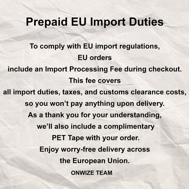 Prepaid EU Import Duties