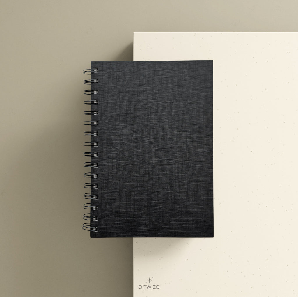 ONWIZE Watercolor Art Journal – A5 (Black)