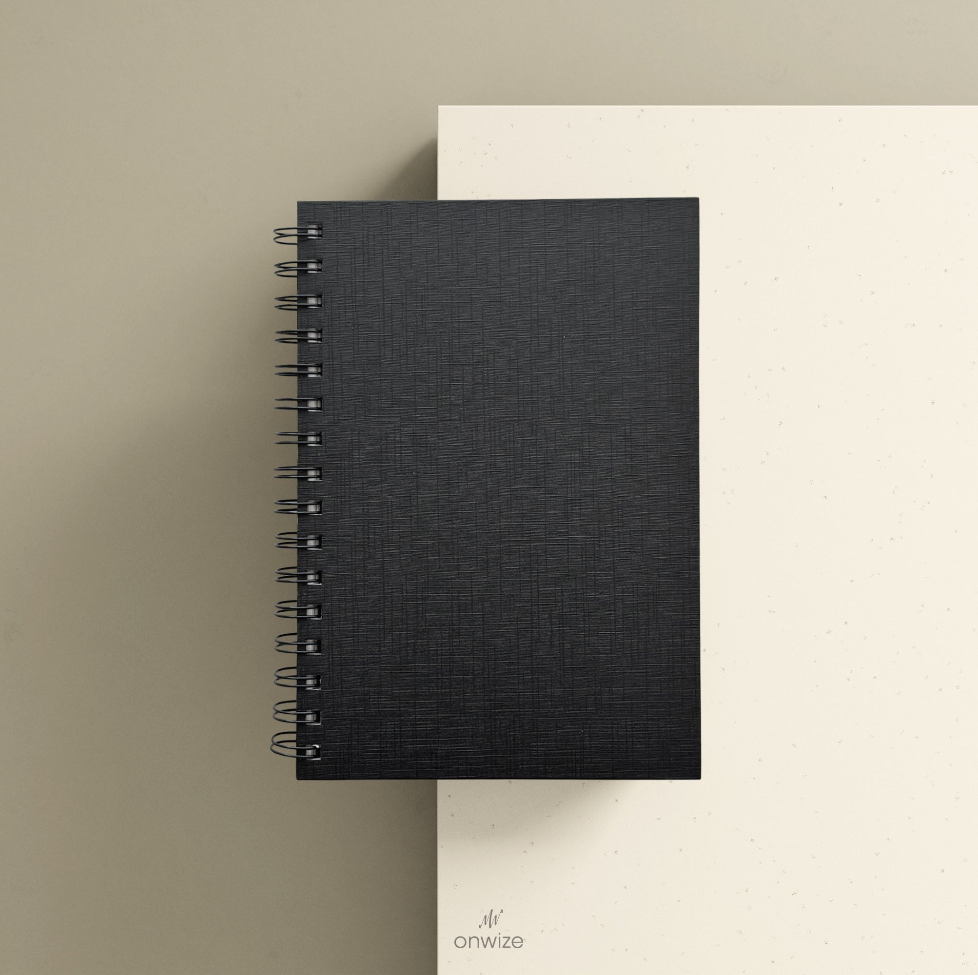 ONWIZE Watercolor Art Journal – A5 (Black)