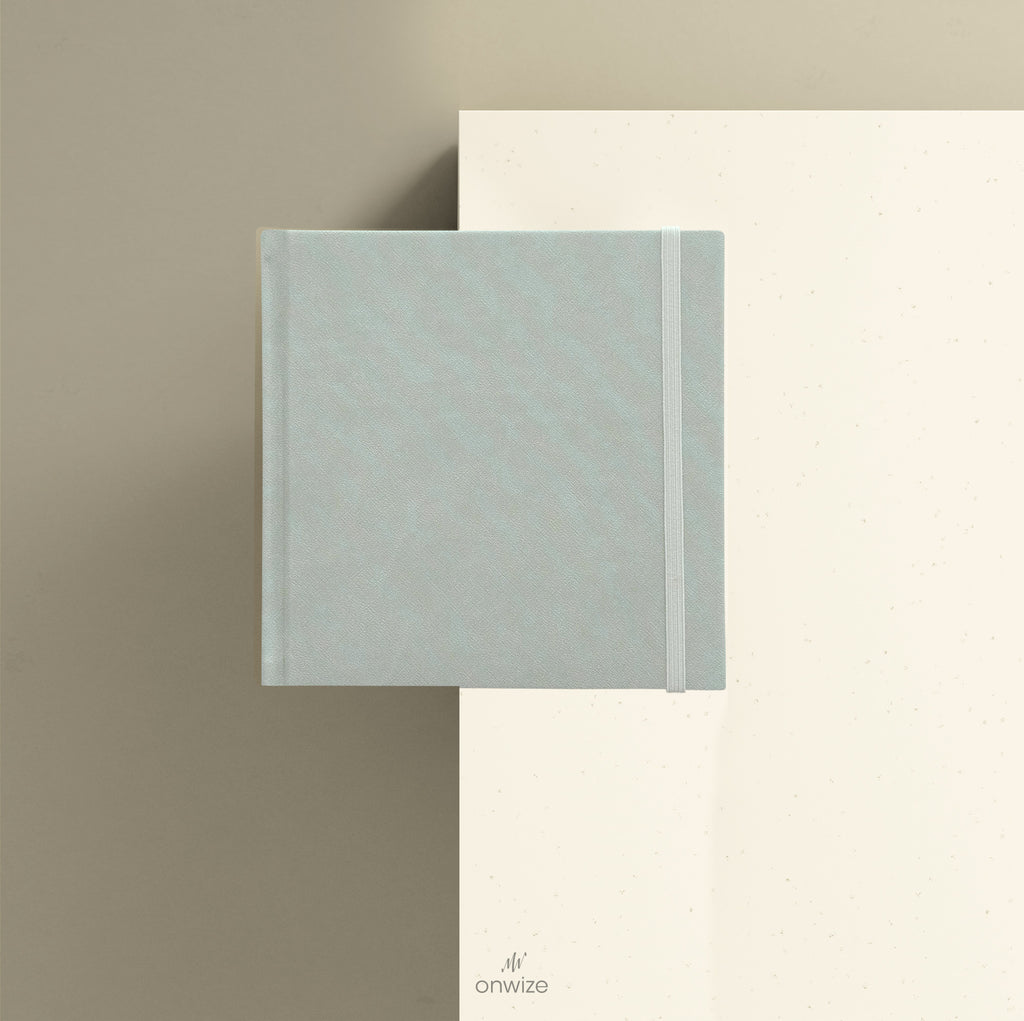 ONWIZE Watercolor Art Journal – 148x148 mm Mind | 300gsm Cold Pressed Square Sketchbook