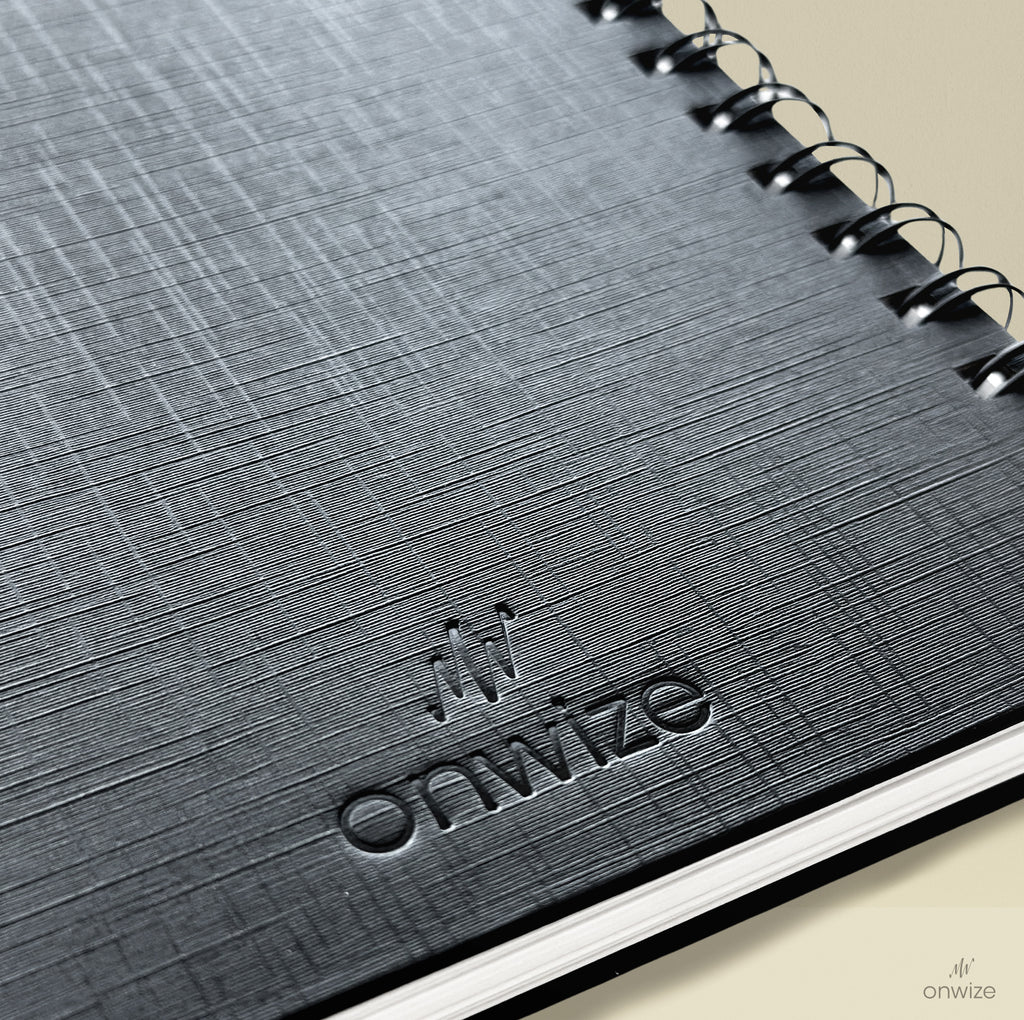 ONWIZE Watercolor Art Journal – A5 (Black)