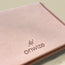 ONWIZE Watercolor Art Journal – 148x90 mm Pink | Pocket Travel Sketchbook 300gsm Cold Press
