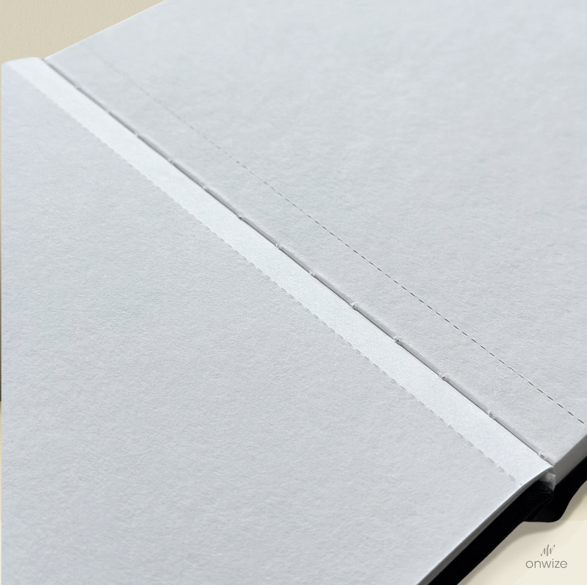 ONWIZE Watercolor Art Journal – 148x148 mm Black | 300gsm Cold Pressed Watercolor Notebook
