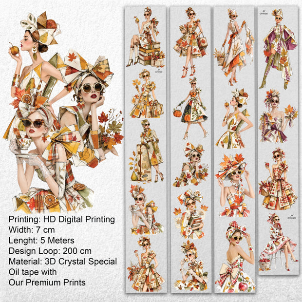 Autumn Muse 3D Special Pet Tape