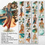 Azure Tide PET Tape | Ocean Breeze Fashion Scrapbook Tape | 7cm x 5m