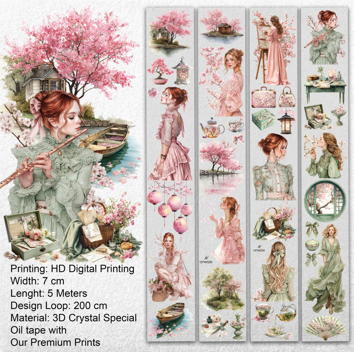 Blossom Sonata 3D Special Pet Tape