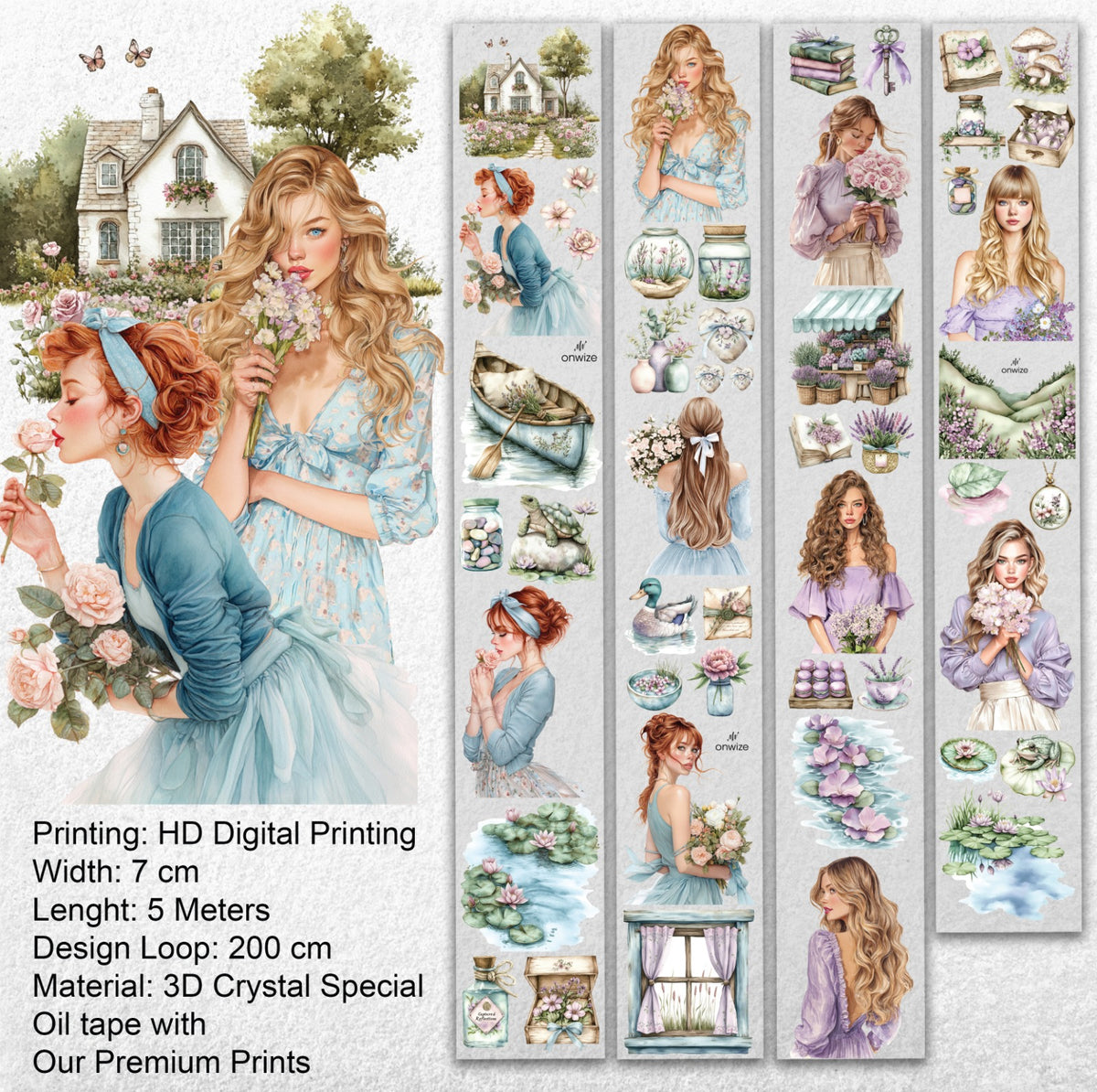 Garden Reverie 3D Special Pet Tape