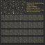Golden Stardust | Holo Gold Foil Starfield PET Tape | 6cm x 5m