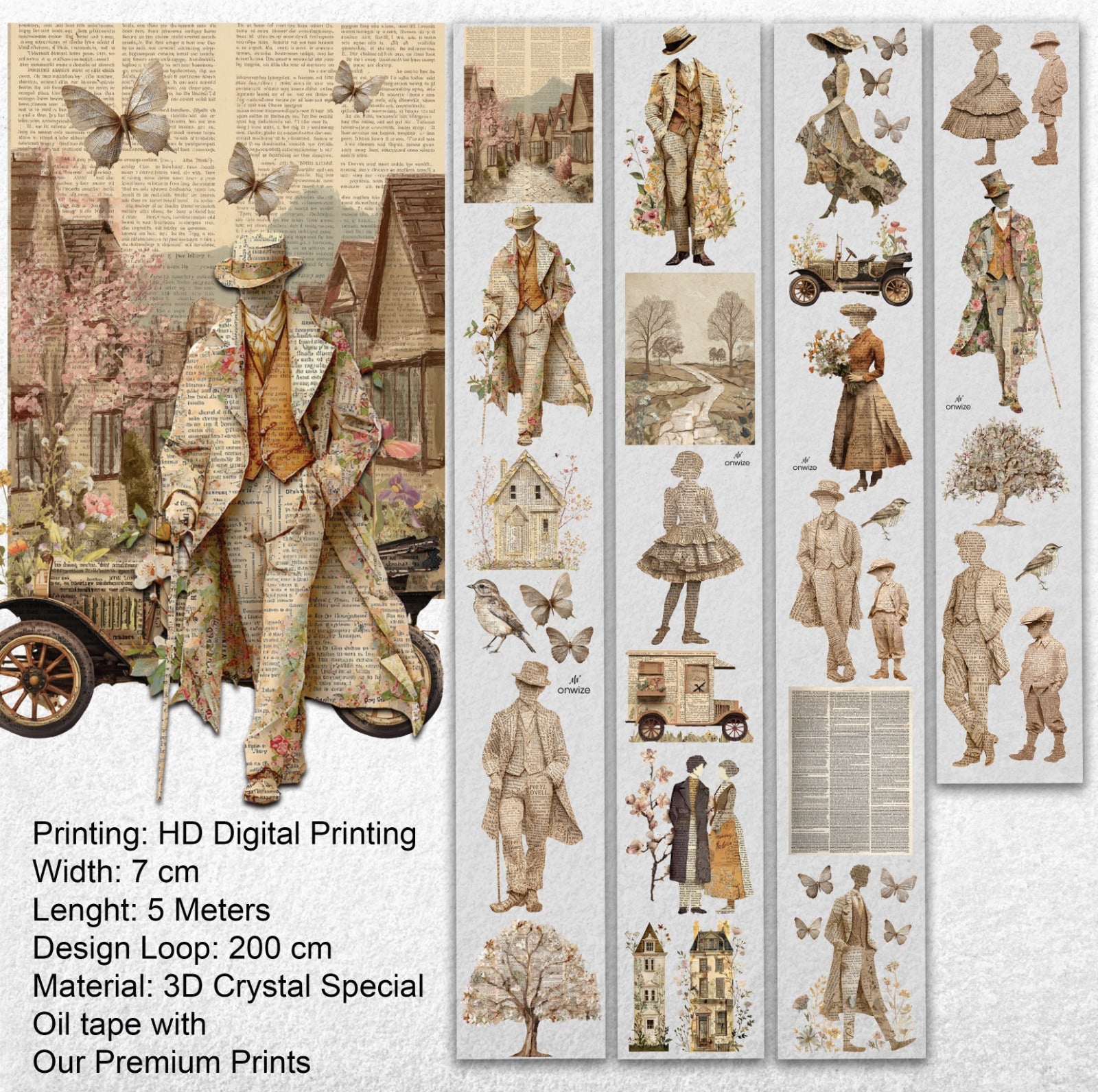 Paper Gentleman PET Tape