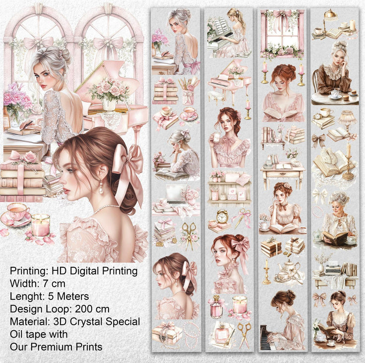 Rosebook Reverie 3D Special Pet Tape