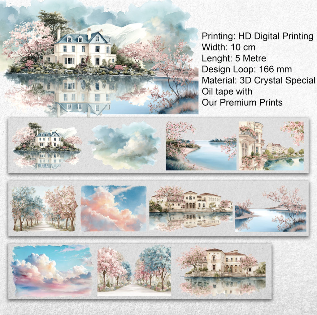 Blush Lake Villa Pet Tape