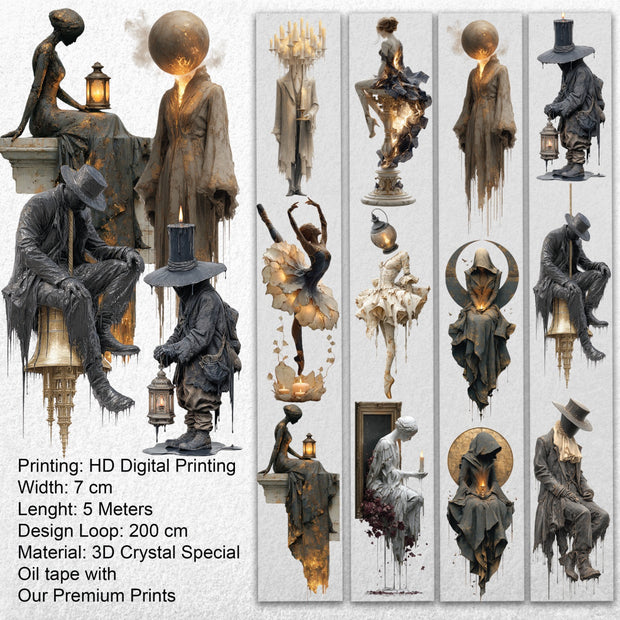 Fading Light – Dark Surreal 3D Special Pet Tape