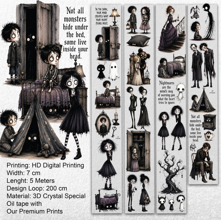 Monsters Within – Whimsical Gothic 3D Special Pet Tape