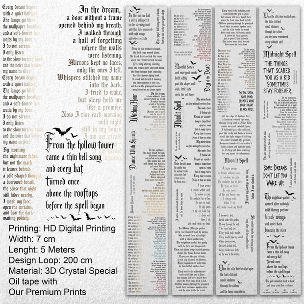 Midnight Verses 3D Special Pet Tape