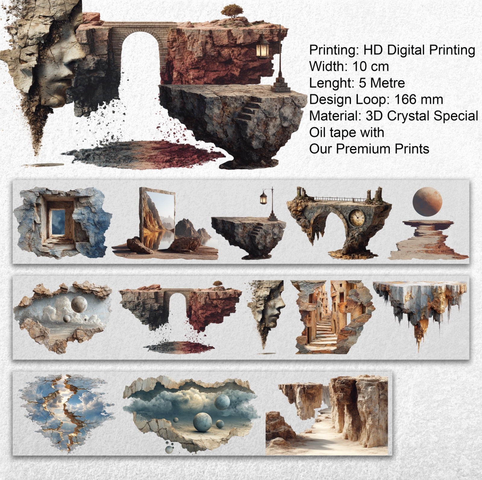 Fragmented Realms Pet Tape