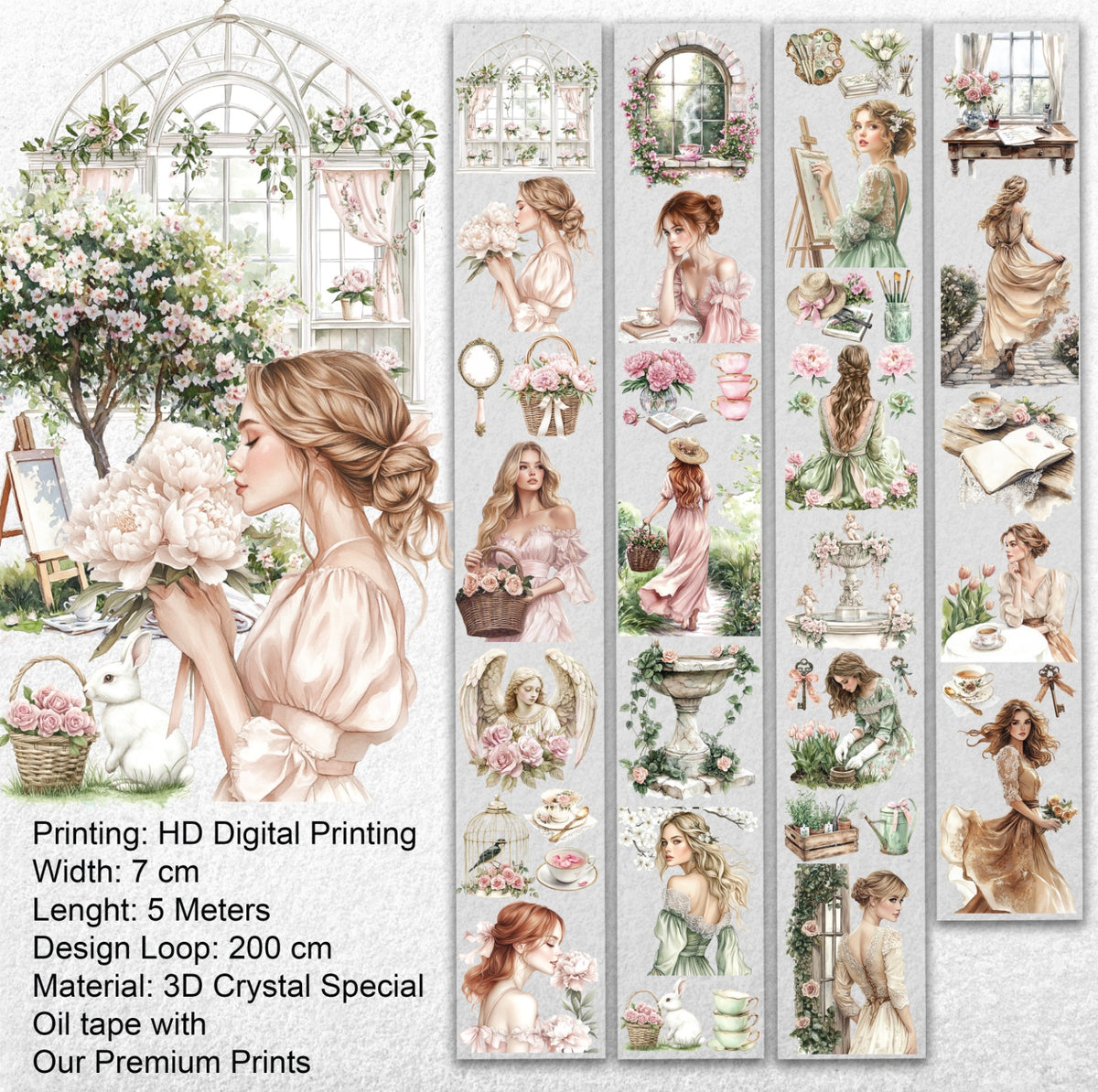 Soft Bloom 3D Special Pet Tape