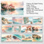 Sunset Riviera | Mediterranean Coastal Landscape PET Tape | 10cm x 5m