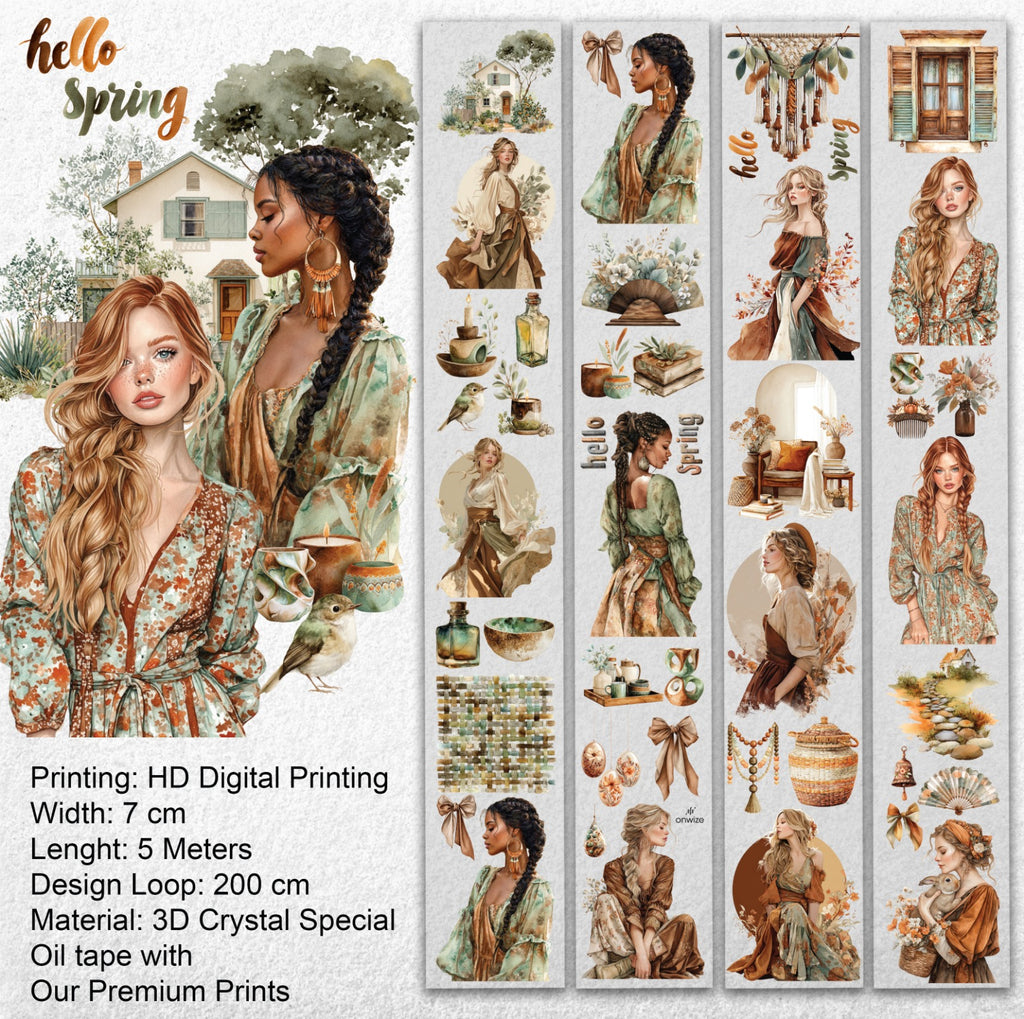 Whispering Spring PET Tape