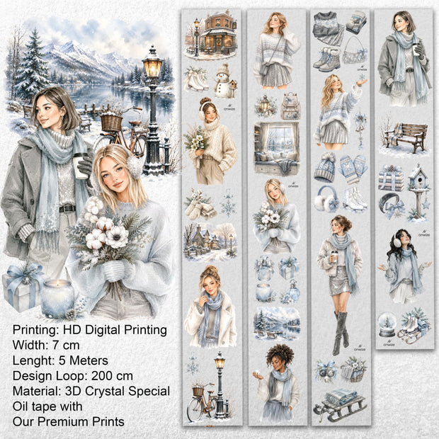 Winter Glow 3D Special Pet Tape
