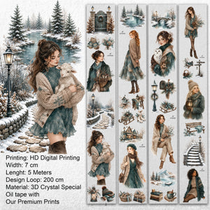 Winter Meadow 3D Special Pet Tape