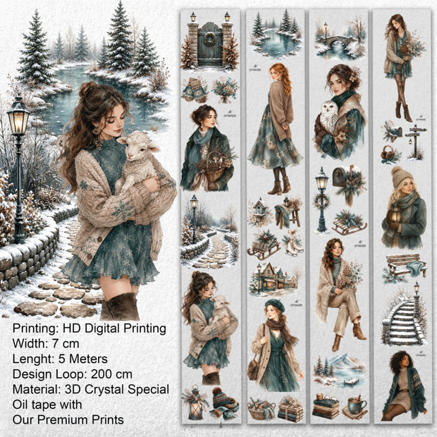 Winter Meadow 3D Special Pet Tape