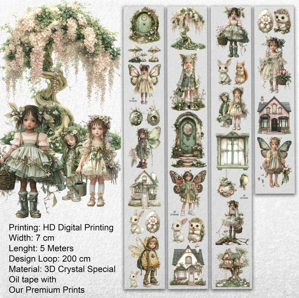 Woodland Fairies PET Tape