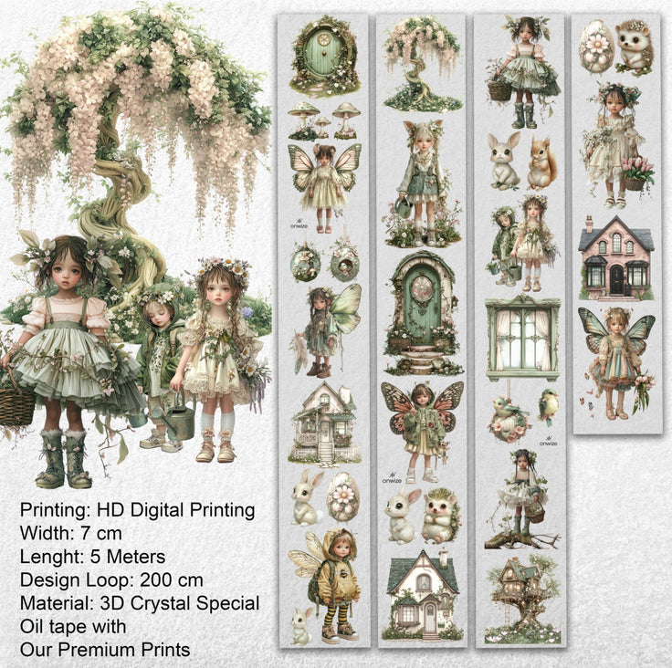 Woodland Fairies 3D Special Pet Tape