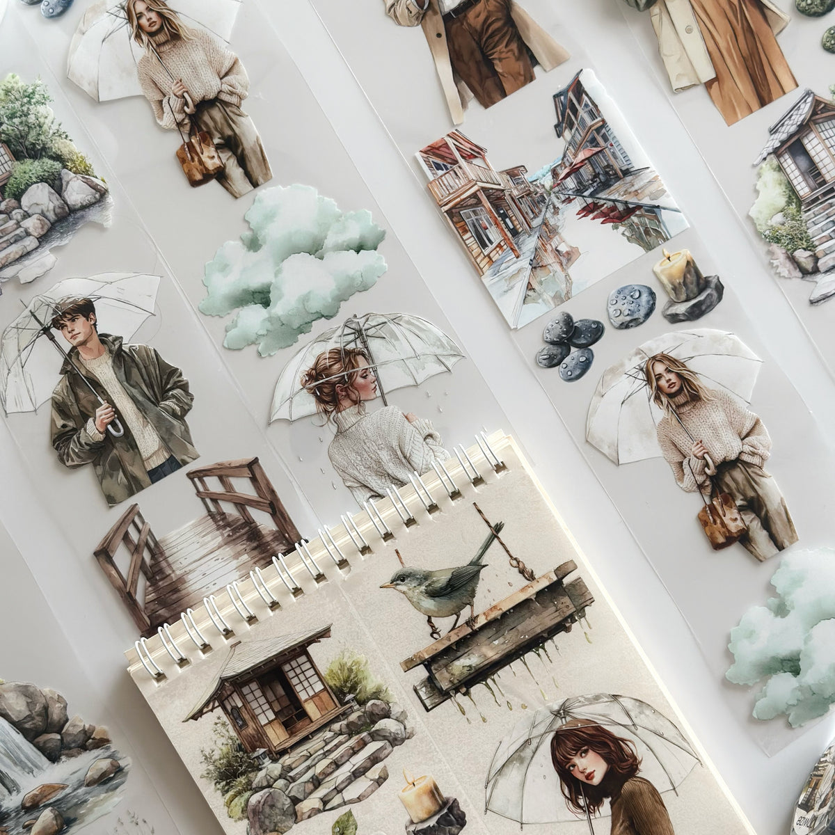 Spring Rain Serenity 3D Special Pet Tape