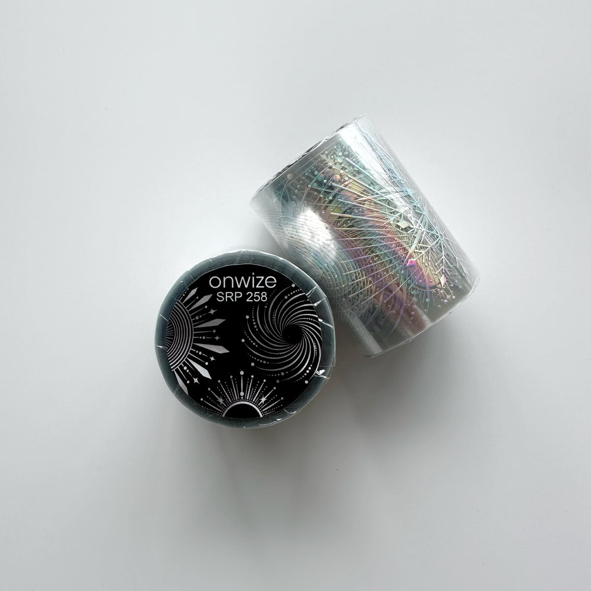 Silver Eclipse Holo Silver Foil Tape
