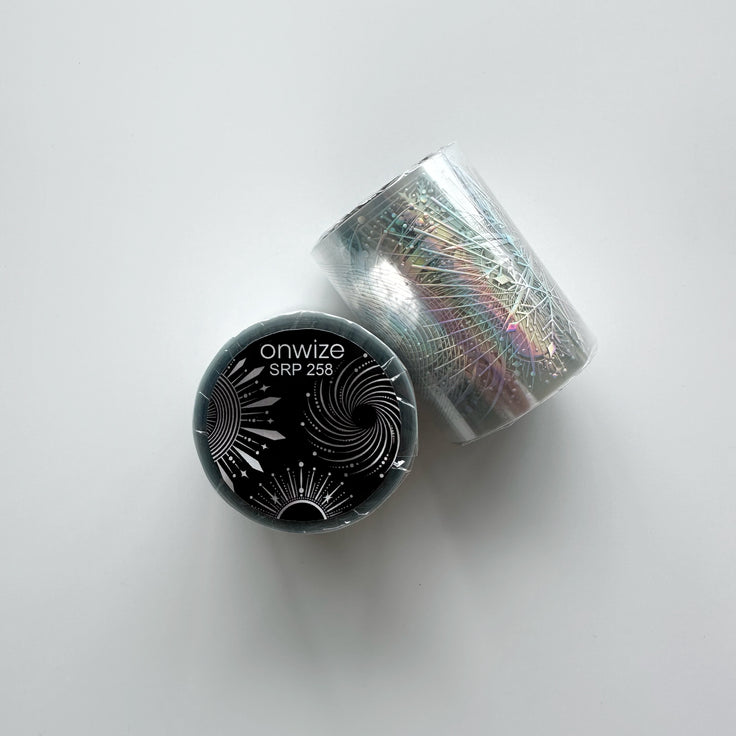 Silver Eclipse Holo Silver Foil Tape