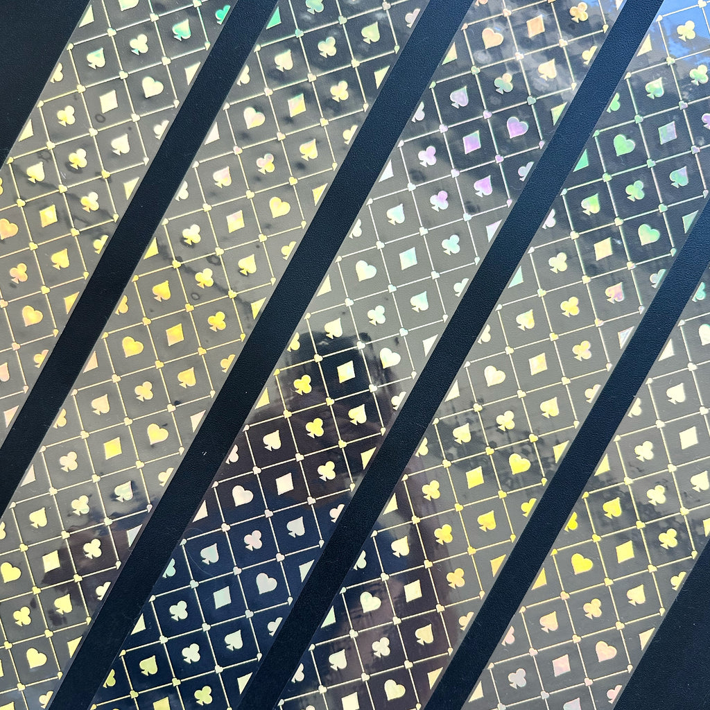 Gilded Wonders – Gold Foil Playing Card PET Tape