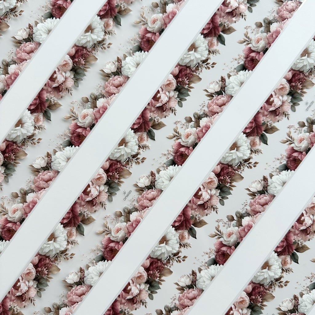 Rose Garden | Premium 3D Crystal Special Oil PET Tape | SRP 222