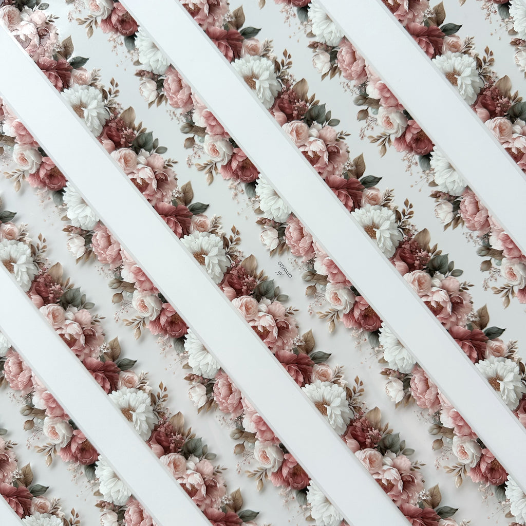 Rose Garden | Premium 3D Crystal Special Oil PET Tape | SRP 222