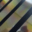Golden Lattice | Holo Gold Foil Grid PET Tape | 6cm x 5m
