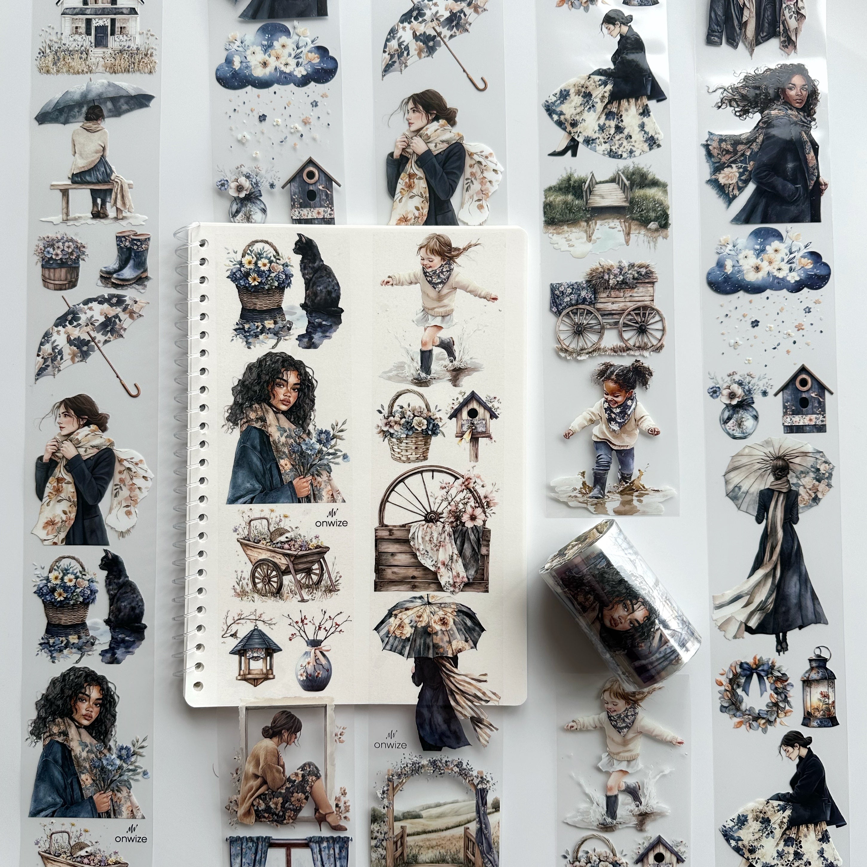 Rainy Play – Cozy Scene PET Tape