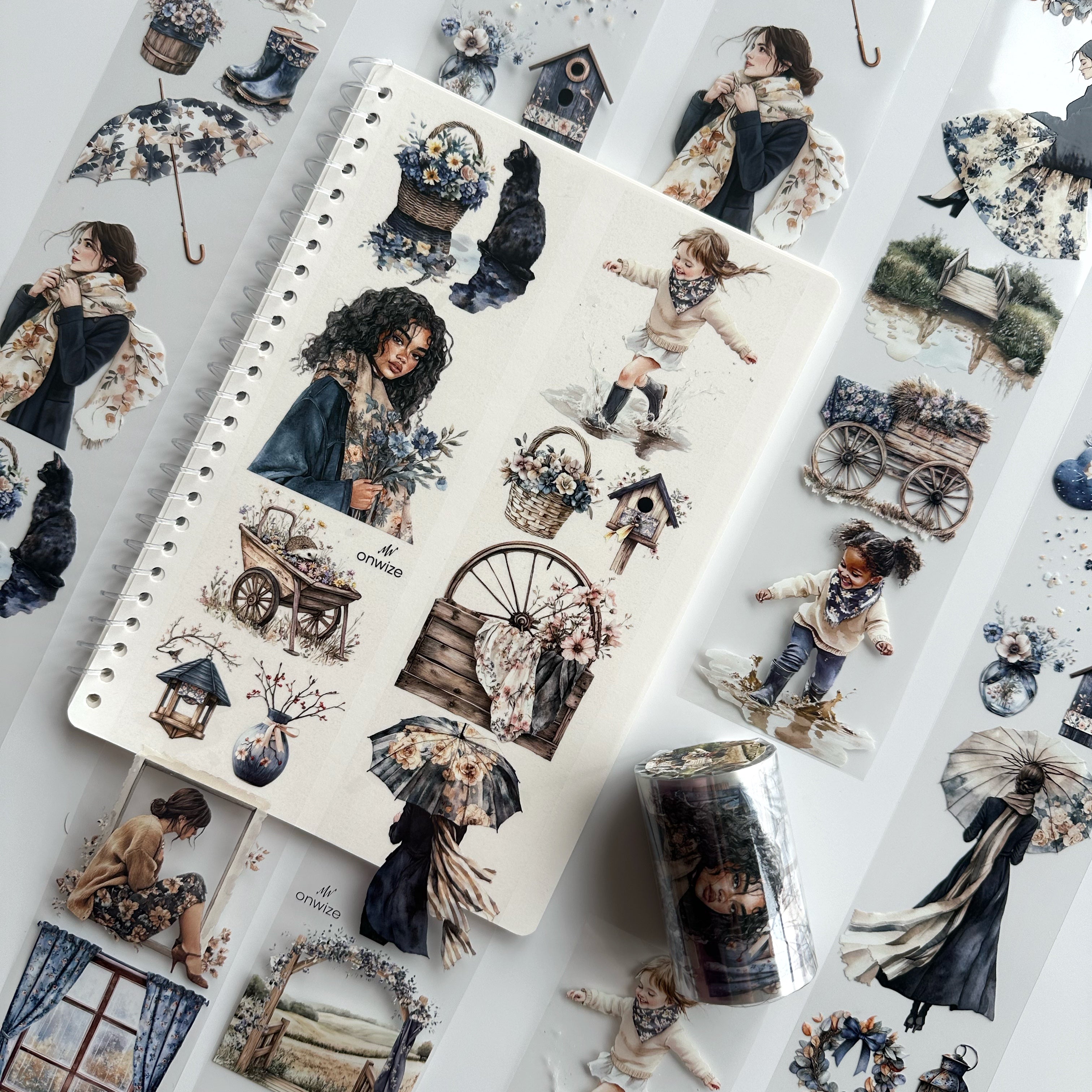 Rainy Play – Cozy Scene PET Tape