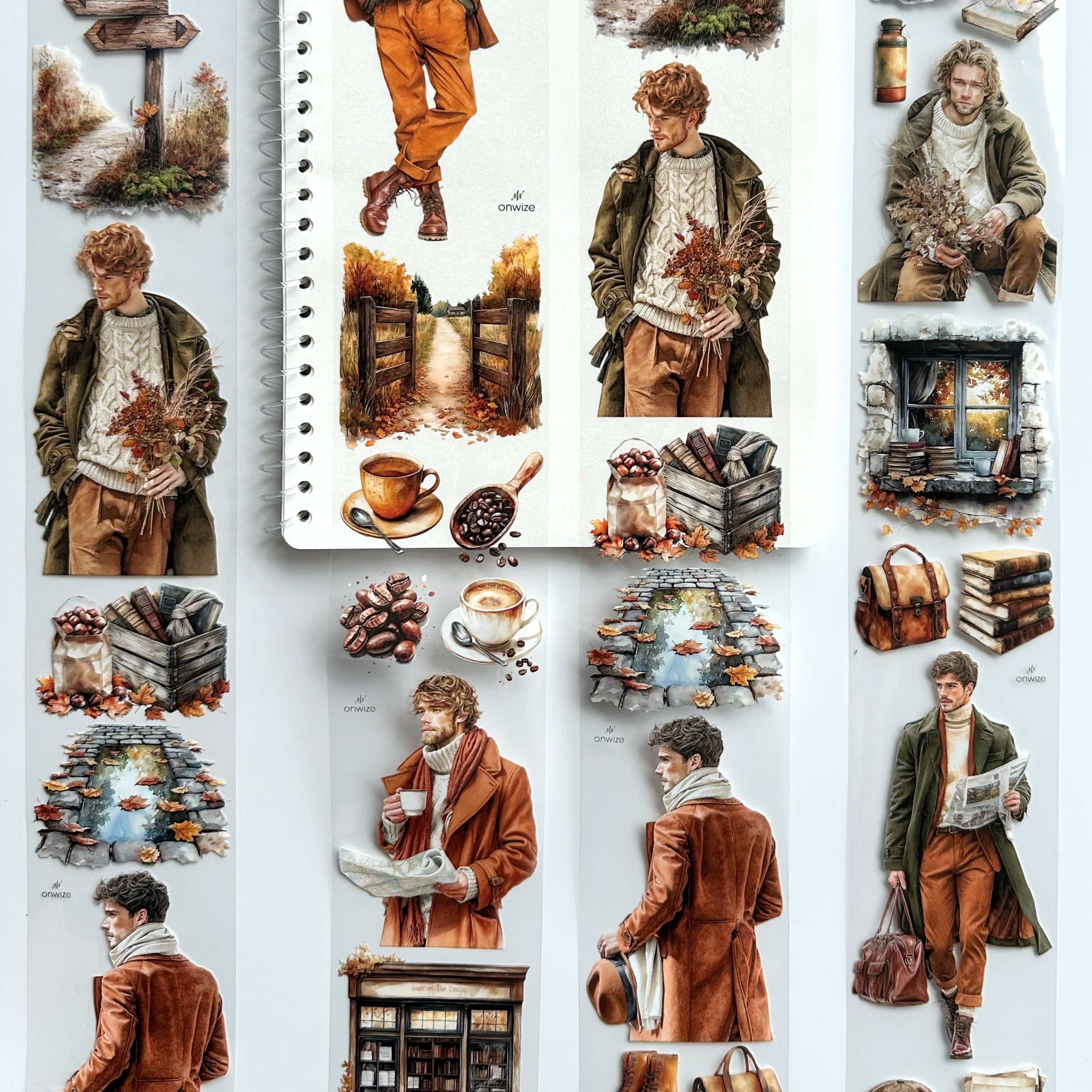 Autumn Chapters | Premium 3D Crystal Special Oil PET Tape | SRP 219