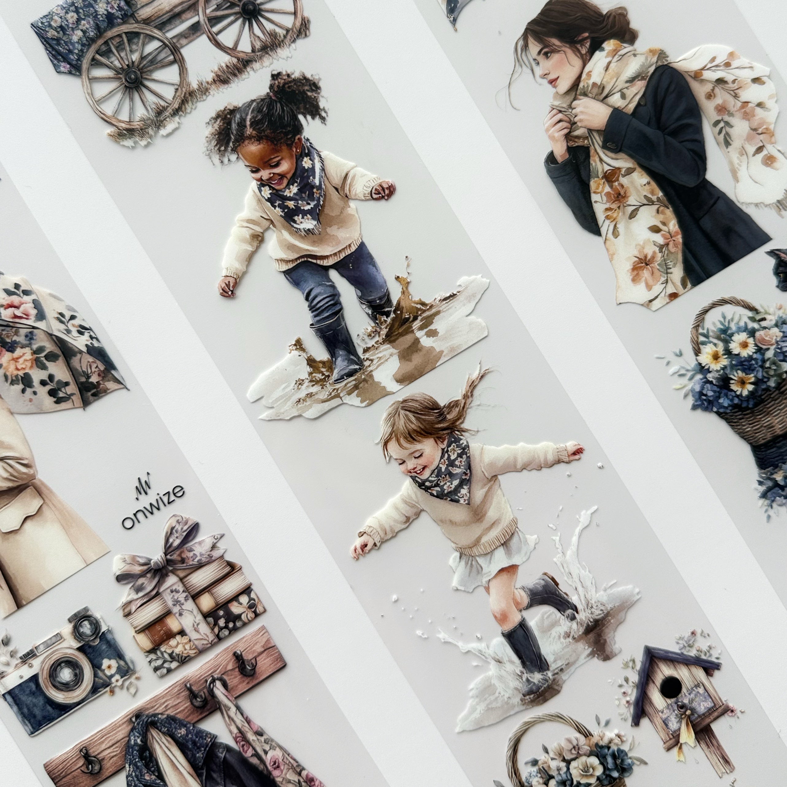 Rainy Play – Cozy Scene PET Tape