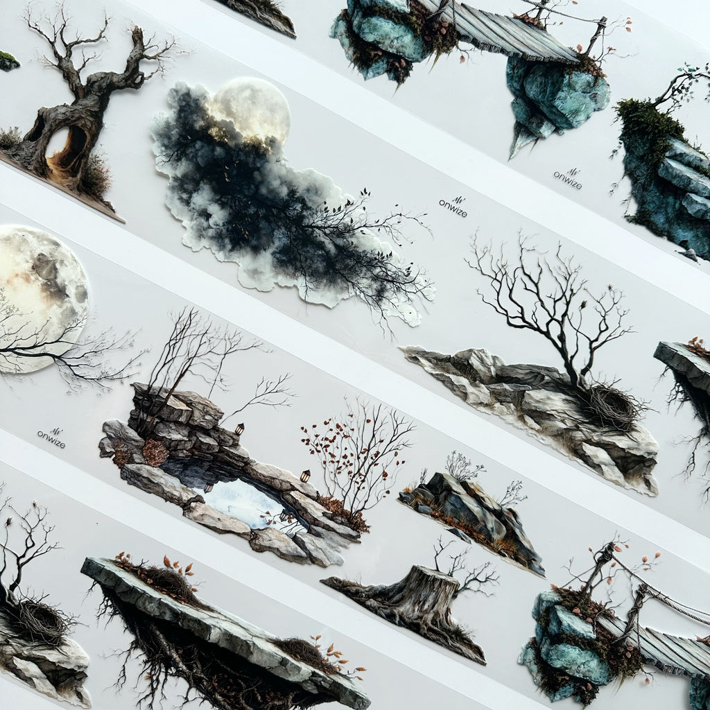 Moon Hollow XL | Premium 3D Crystal Special Oil PET Tape | SRP 223