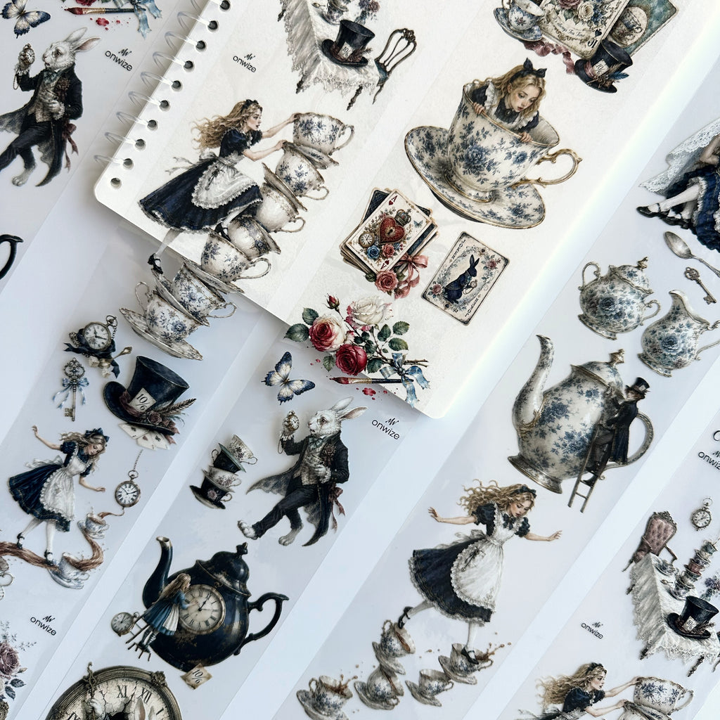 Hatter’s Hour – Wonderland Tea Party PET Tape