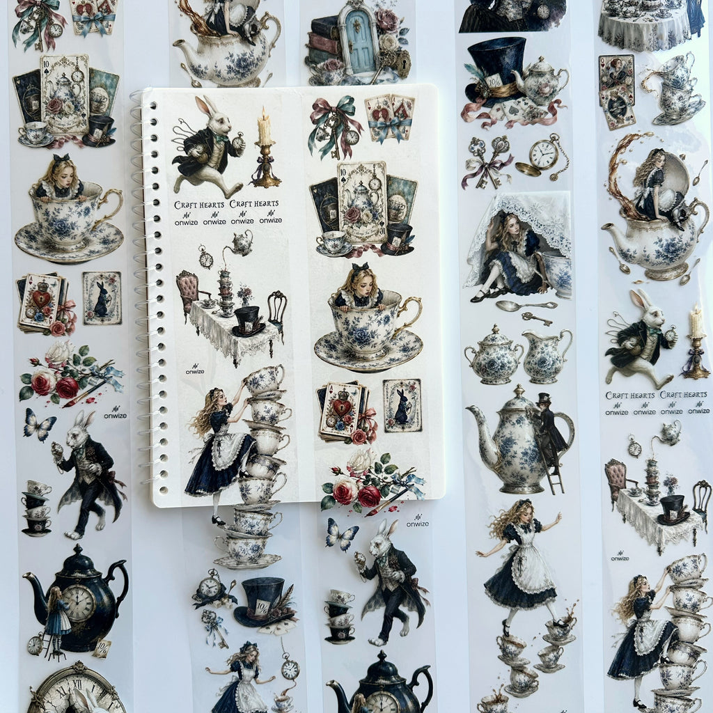 Hatter’s Hour – Wonderland Tea Party PET Tape