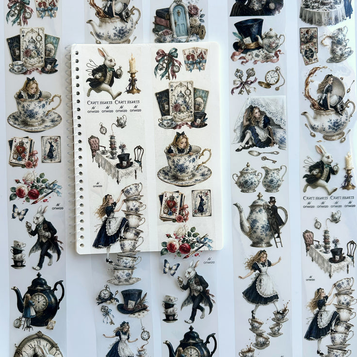 Hatter’s Hour – Wonderland Tea Party PET Tape